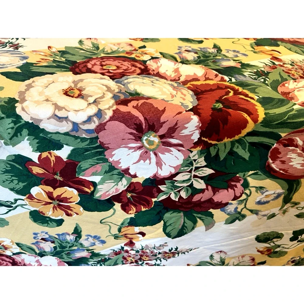 Vintage Waverly Custom Floral Garden Party 90